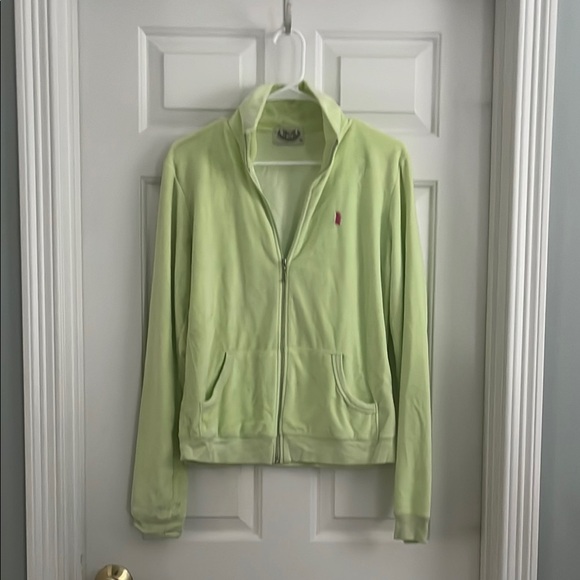 Vintage juicy couture track suit lime green xl - Picture 1 of 16